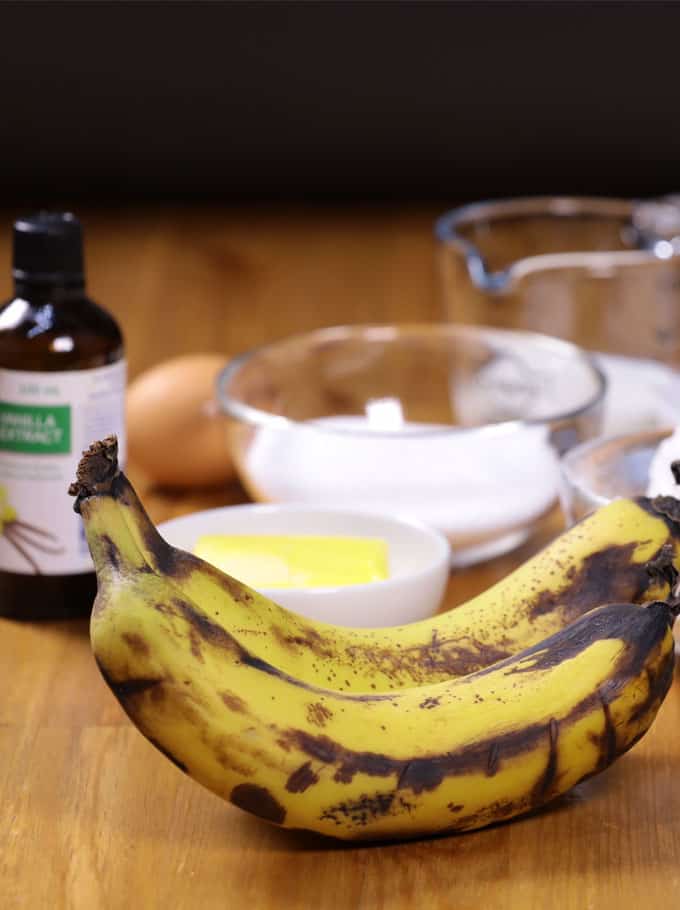 banana bread ingredients