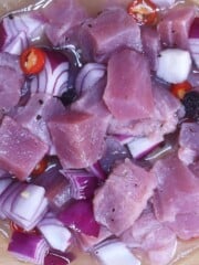 kinilaw na tuna salad