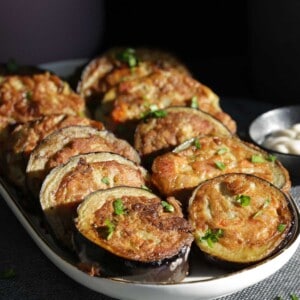 stuffed eggplant rings with spam recipe